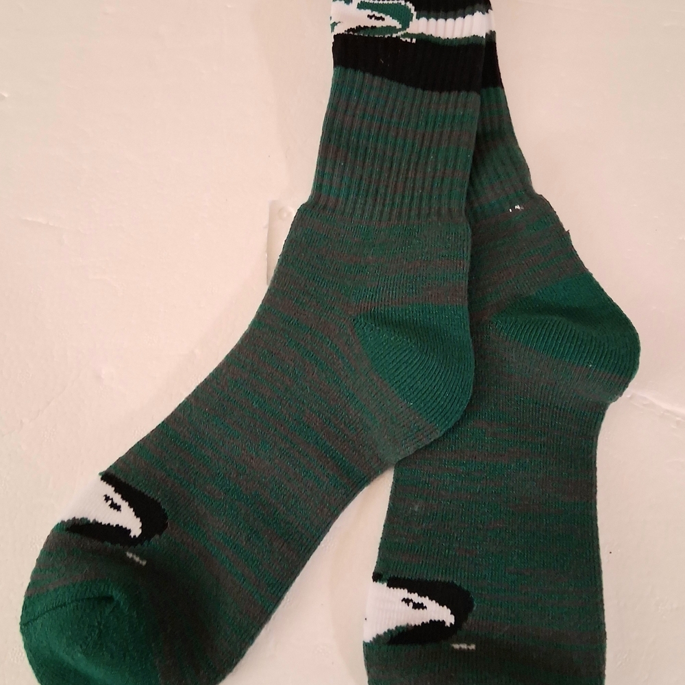 University Of North Dakota Fighting Hawks Men's Socks Size Large 10-13